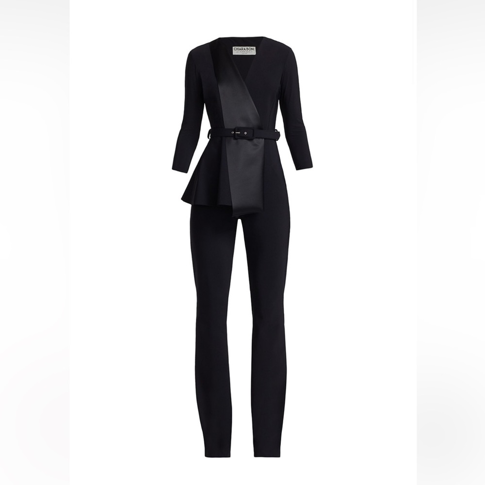 Chiara Boni La Petite Robe Kerolyn Stretch Jersey Jumpsuit 6